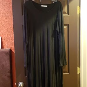 Maurice's Knit Dress, L/S Black 2